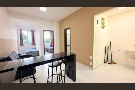 sala de apartamento para alugar com 1 quarto, 50m² em Centro, Belo Horizonte