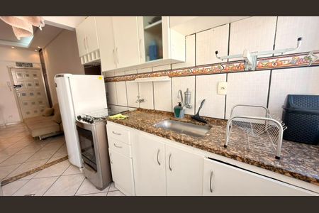 cozinha de apartamento à venda com 1 quarto, 50m² em Centro, Belo Horizonte