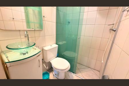 banheiro de apartamento à venda com 1 quarto, 50m² em Centro, Belo Horizonte