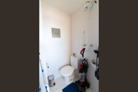 Banheiro de serviço de apartamento à venda com 3 quartos, 149m² em Vila Mascote, São Paulo