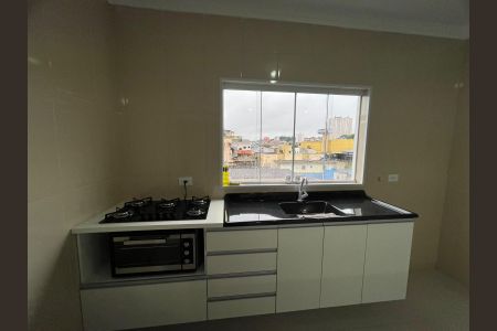 Cozinha de apartamento para alugar com 2 quartos, 47m² em Jardim Santa Lidia, Mauá