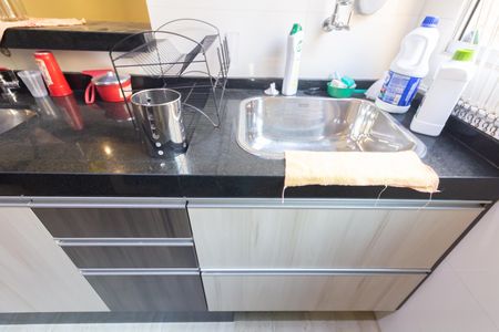 Cozinha de apartamento à venda com 2 quartos, 45m² em Vila Cruzeiro, São Paulo