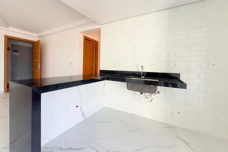 Cozinha de apartamento à venda com 3 quartos, 85m² em Dona Clara, Belo Horizonte