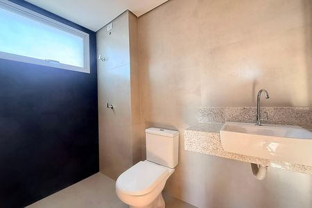 Banheiro da Suíte de apartamento à venda com 3 quartos, 85m² em Dona Clara, Belo Horizonte