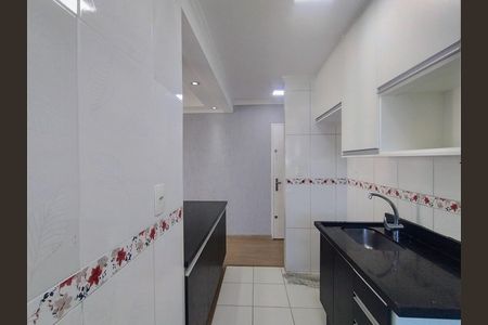 Cozinha  de apartamento à venda com 2 quartos, 48m² em Bairro dos Casa, São Bernardo do Campo