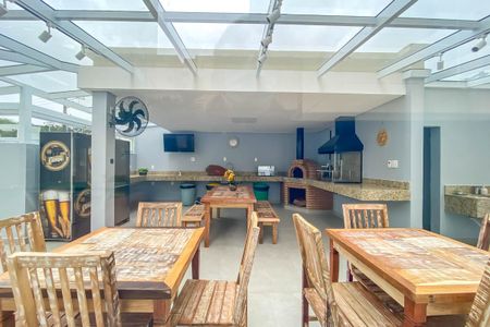 Área comum - Churrasqueira de apartamento à venda com 2 quartos, 48m² em Bairro dos Casa, São Bernardo do Campo