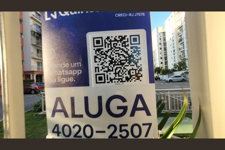 Placa instalada de apartamento para alugar com 2 quartos, 50m² em Campinho, Rio de Janeiro