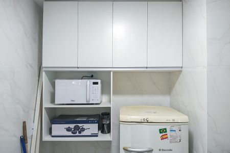 Cozinha de apartamento para alugar com 1 quarto, 35m² em Centro, Rio de Janeiro