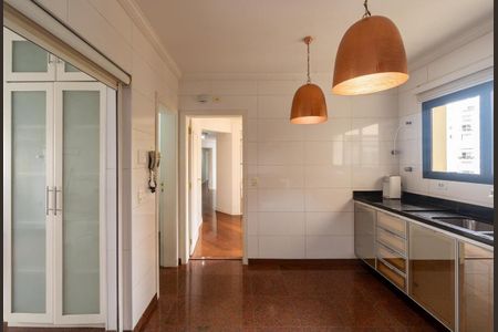 Cozinha de apartamento à venda com 4 quartos, 209m² em Lapa, São Paulo