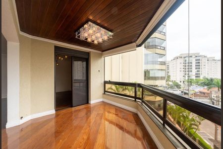 Varanda de apartamento à venda com 4 quartos, 209m² em Lapa, São Paulo