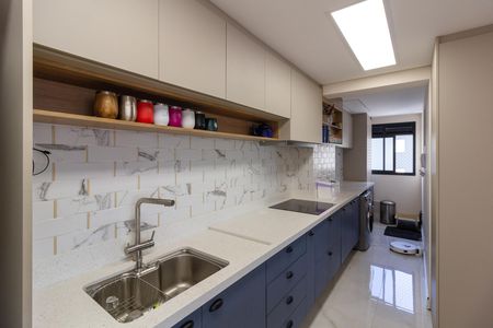 Apartamento à venda com 89m², 3 quartos e 2 vagasCozinha e Área de Serviço