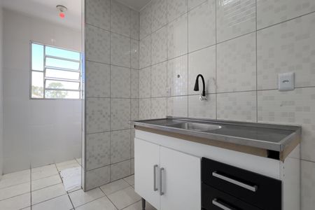 Cozinha e Área de Serviço de apartamento para alugar com 2 quartos, 42m² em Vila Nova Bonsucesso, Guarulhos