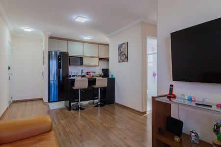 Sala/Sala de jantar de apartamento para alugar com 2 quartos, 57m² em Jardim Itapark, Mauá
