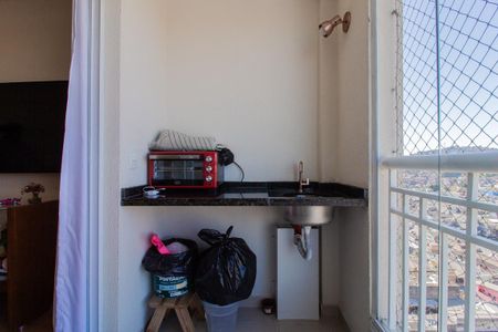 Sacada de apartamento para alugar com 2 quartos, 57m² em Jardim Itapark, Mauá