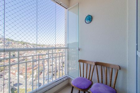Sacada de apartamento para alugar com 2 quartos, 57m² em Jardim Itapark, Mauá