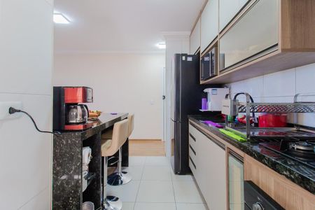 Cozinha de apartamento para alugar com 2 quartos, 57m² em Jardim Itapark, Mauá