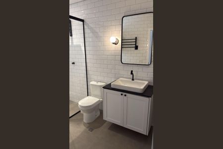 Banheiro de apartamento para alugar com 1 quarto, 60m² em Campos Elíseos, São Paulo
