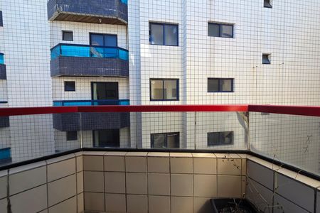 Varanda de apartamento para alugar com 1 quarto, 54m² em Cidade Ocian, Praia Grande