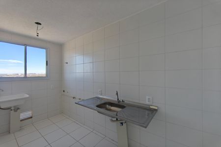 Cozinha de apartamento à venda com 2 quartos, 44m² em Vila Palacios, Campinas