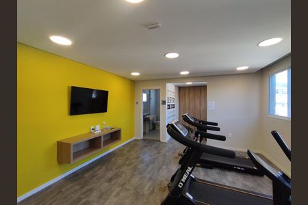 Área comum - Academia de apartamento para alugar com 1 quarto, 28m² em Vila Moraes, São Paulo
