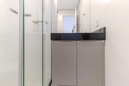 Apartamento para alugar com 55m², 1 quarto e sem vaga Apartamento para alugar com 55m², 1 quarto e sem vagaBanheiro