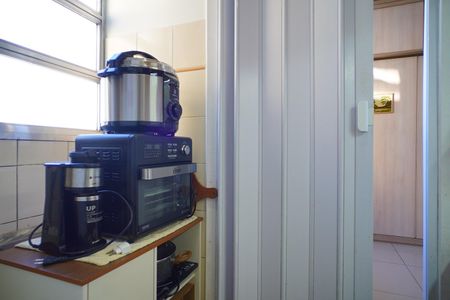 Cozinha de kitnet/studio à venda com 1 quarto, 24m² em Centro Histórico, Porto Alegre