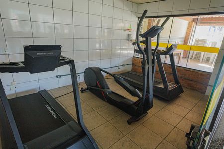 Área comum - Academia de casa de condomínio à venda com 4 quartos, 180m² em Campo Grande, Rio de Janeiro