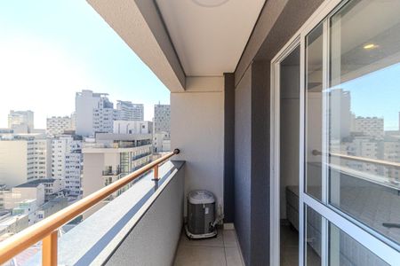 Varanda de apartamento para alugar com 1 quarto, 38m² em República, São Paulo