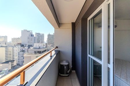 Varanda de apartamento para alugar com 1 quarto, 38m² em República, São Paulo