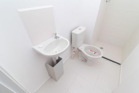 Banheiro de apartamento à venda com 2 quartos, 42m² em Vila Princesa Isabel, São Paulo