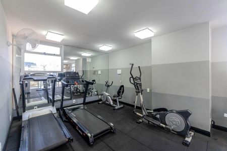 Área Comum - Academia de apartamento para alugar com 1 quarto, 40m² em Cerqueira César, São Paulo