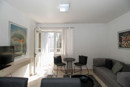 Sala de apartamento para alugar com 1 quarto, 40m² em Cerqueira César, São Paulo