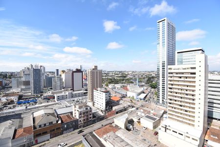 Vista da Sala de apartamento para alugar com 1 quarto, 35m² em Centro, Curitiba