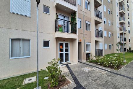 Fachada do bloco de apartamento para alugar com 2 quartos, 47m² em Cidade Satélite Íris, Campinas