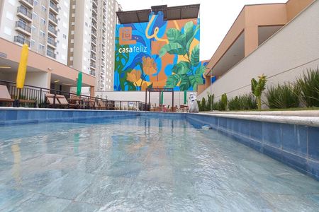 Área comum - Piscina de apartamento para alugar com 2 quartos, 47m² em Cidade Satélite Íris, Campinas