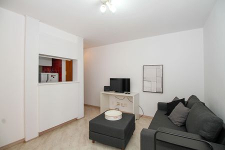 Sala de apartamento para alugar com 1 quarto, 40m² em Cerqueira César, São Paulo