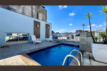 Área Comum - Piscina de apartamento para alugar com 1 quarto, 40m² em Cerqueira César, São Paulo
