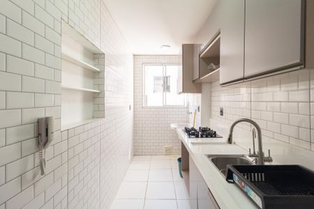 Cozinha e Área de Serviço de apartamento para alugar com 2 quartos, 48m² em Santa Maria, Osasco