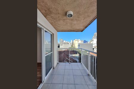 Varanda de kitnet/studio à venda com 1 quarto, 36m² em Liberdade, São Paulo
