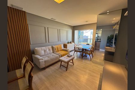 Sala de apartamento à venda com 3 quartos, 77m² em Águas Claras, Brasília