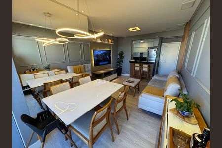 Sala de apartamento à venda com 3 quartos, 77m² em Águas Claras, Brasília