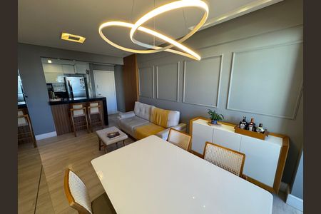Sala de apartamento à venda com 3 quartos, 77m² em Águas Claras, Brasília