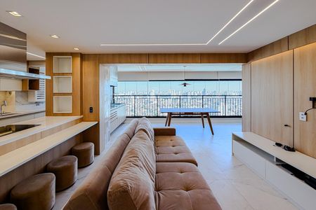 Sala de apartamento à venda com 3 quartos, 106m² em Sacomã, São Paulo