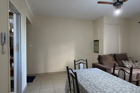 Sala de apartamento para alugar com 1 quarto, 48m² em Aparecida, Santos