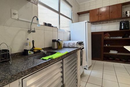 Cozinha e Área de Serviço de apartamento para alugar com 1 quarto, 48m² em Aparecida, Santos