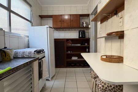 Cozinha e Área de Serviço de apartamento para alugar com 1 quarto, 48m² em Aparecida, Santos