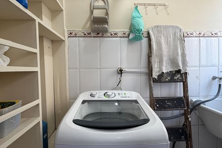 Cozinha e Área de Serviço de apartamento para alugar com 1 quarto, 48m² em Aparecida, Santos