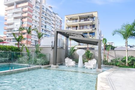 Área comum - Piscina de apartamento à venda com 3 quartos, 95m² em Botafogo, Rio de Janeiro