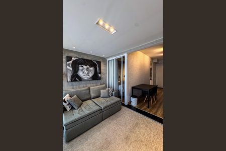 Sala de apartamento para alugar com 1 quarto, 50m² em Vila Regente Feijó, São Paulo
