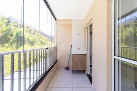 Varanda da Sala de apartamento para alugar com 2 quartos, 41m² em Jardim da Gloria, Cotia